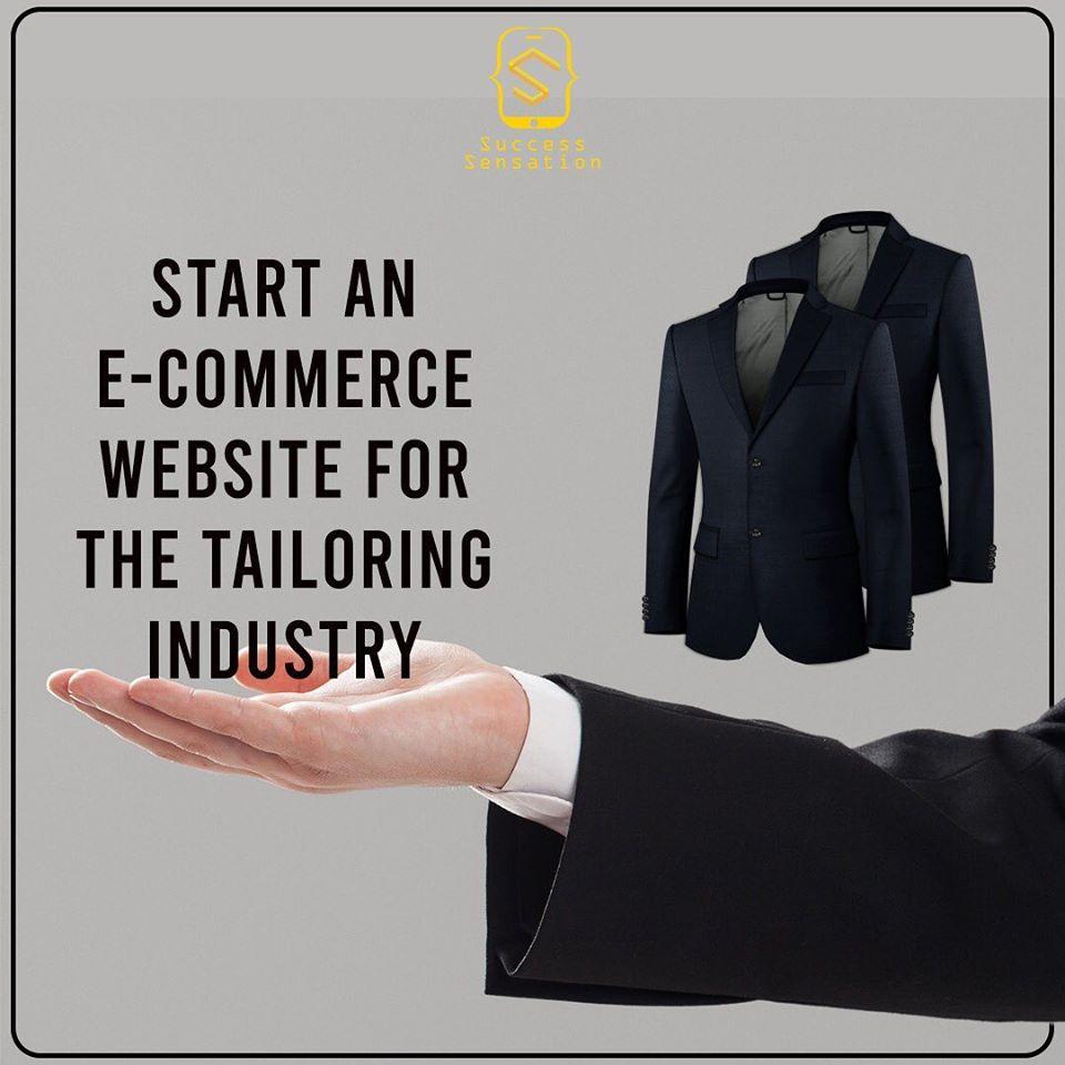Start a Tailoring E-Commerce Website