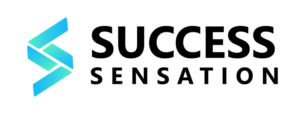 Color logo and Black font